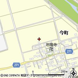 滋賀県長浜市今町周辺の地図