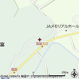 鳥取県倉吉市福富316周辺の地図