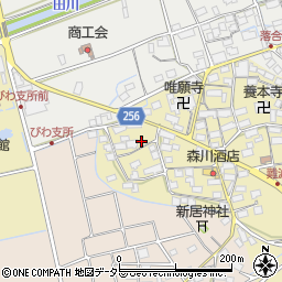 滋賀県長浜市難波町365周辺の地図