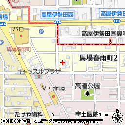 ウメショウ穂積店雅館周辺の地図