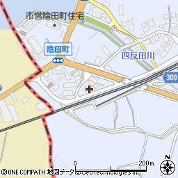 鳥取県米子市陰田町675-2周辺の地図