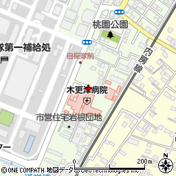 木更津病院周辺の地図