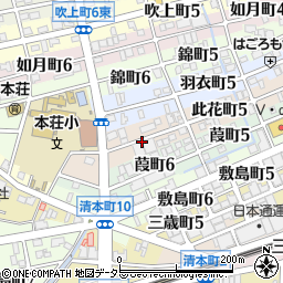 ランドブレイン株式会社　岐阜事務所周辺の地図