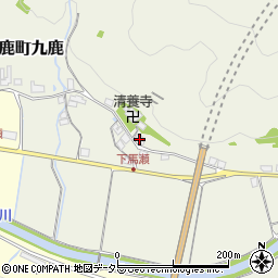 兵庫県養父市八鹿町九鹿1297周辺の地図