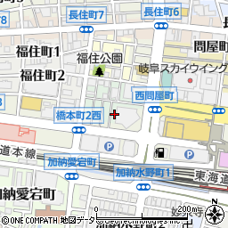 岐阜県岐阜市新栄町10周辺の地図