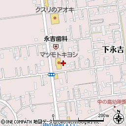 千葉県茂原市下永吉361周辺の地図