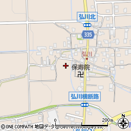 滋賀県高島市今津町弘川1411周辺の地図