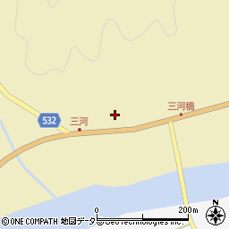 京都府福知山市大江町三河230周辺の地図