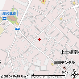 神奈川県綾瀬市上土棚南周辺の地図