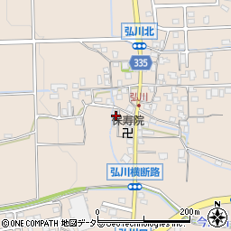 滋賀県高島市今津町弘川371周辺の地図