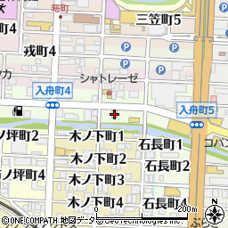 ジョリーパスタ岐阜東店周辺の地図