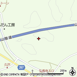 山陰自動車道周辺の地図