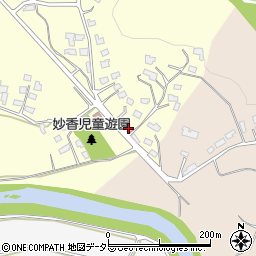 妙香公民館周辺の地図