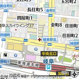 ＵＳボーカル教室岐阜駅前校周辺の地図