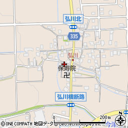 滋賀県高島市今津町弘川359周辺の地図