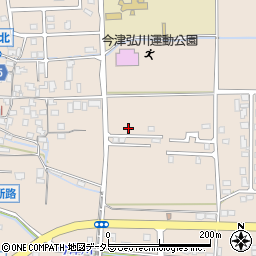 滋賀県高島市今津町弘川588周辺の地図