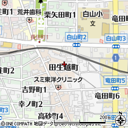 岐阜県岐阜市田生越町12-6周辺の地図