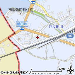 鳥取県米子市陰田町672周辺の地図