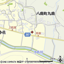 兵庫県養父市八鹿町小佐14周辺の地図