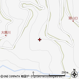 長野県飯田市上村中郷394周辺の地図
