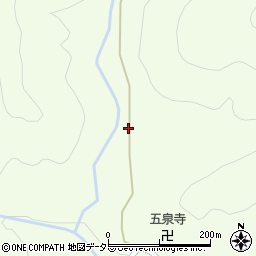 京都府綾部市五泉町平林周辺の地図