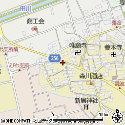 滋賀県長浜市難波町362周辺の地図