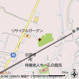 神奈川県藤沢市用田周辺の地図