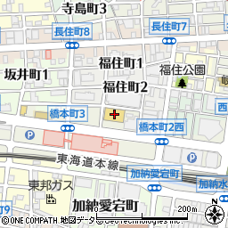 スギ薬局岐阜駅西店周辺の地図