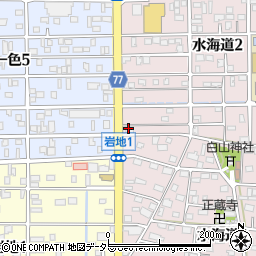 株式会社福祉の里　岐阜営業所周辺の地図