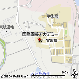 岐阜県立国際園芸アカデミー周辺の地図