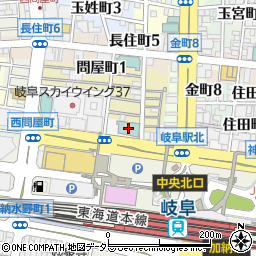 株式会社トップ岐阜営業所周辺の地図