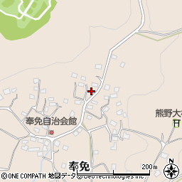 千葉県市原市奉免1298周辺の地図