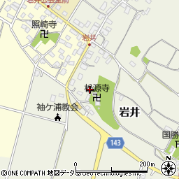 千葉県袖ケ浦市岩井431周辺の地図