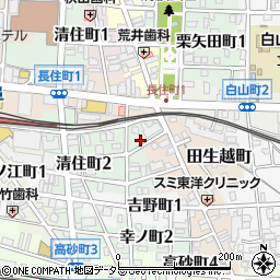 岐阜県岐阜市幸ノ町1丁目17周辺の地図