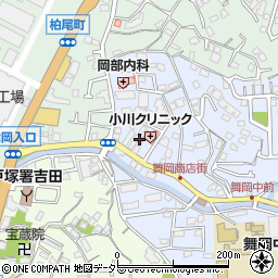 神奈川県横浜市戸塚区舞岡町29-20周辺の地図