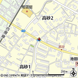 千葉県木更津市高砂周辺の地図