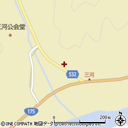 京都府福知山市大江町三河415周辺の地図
