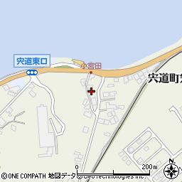 一区小宮田公民館周辺の地図