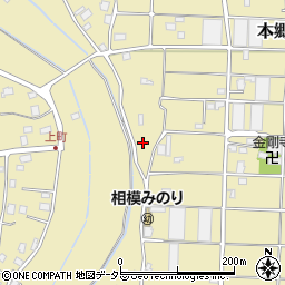 神奈川県海老名市本郷3328-3周辺の地図