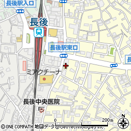 ローソンＬＴＦ長後駅東口店周辺の地図