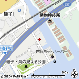 横浜ヨット協会周辺の地図