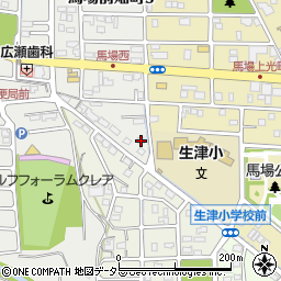 岐阜県瑞穂市馬場前畑町3丁目141周辺の地図