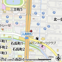タカオ本社ビル周辺の地図