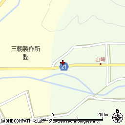 鳥取県東伯郡三朝町坂本1316周辺の地図