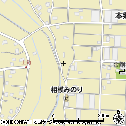 神奈川県海老名市本郷3328-4周辺の地図