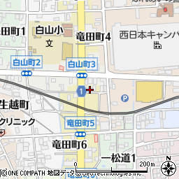 岐阜県岐阜市竜田町5丁目8周辺の地図