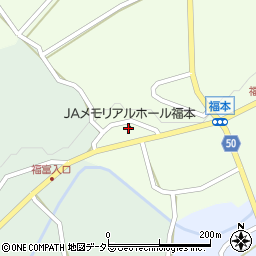 ＪＡ鳥取中央本所　生活部メモリアルホール福本周辺の地図