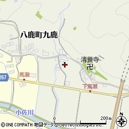 兵庫県養父市八鹿町九鹿1271周辺の地図