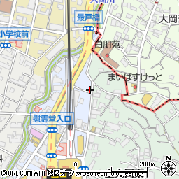 神奈川県横浜市港南区上大岡西1丁目3-12周辺の地図