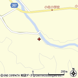 兵庫県養父市八鹿町小佐1029周辺の地図